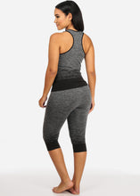 Load image into Gallery viewer, Black/Gray Women&#39;s Active Sport Set SP-08CASET