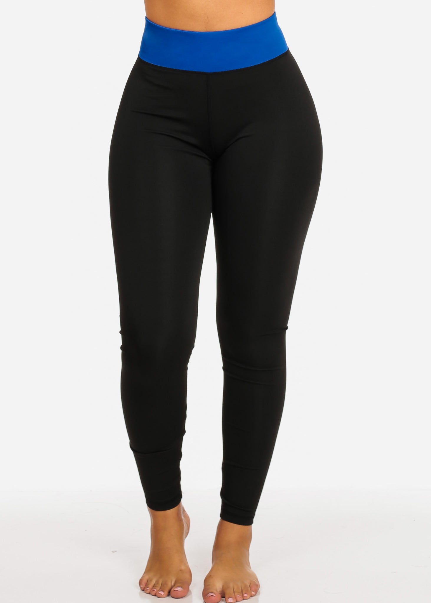 Active High Rise Women,s Fold Over Waist Band Yoga Pants Different